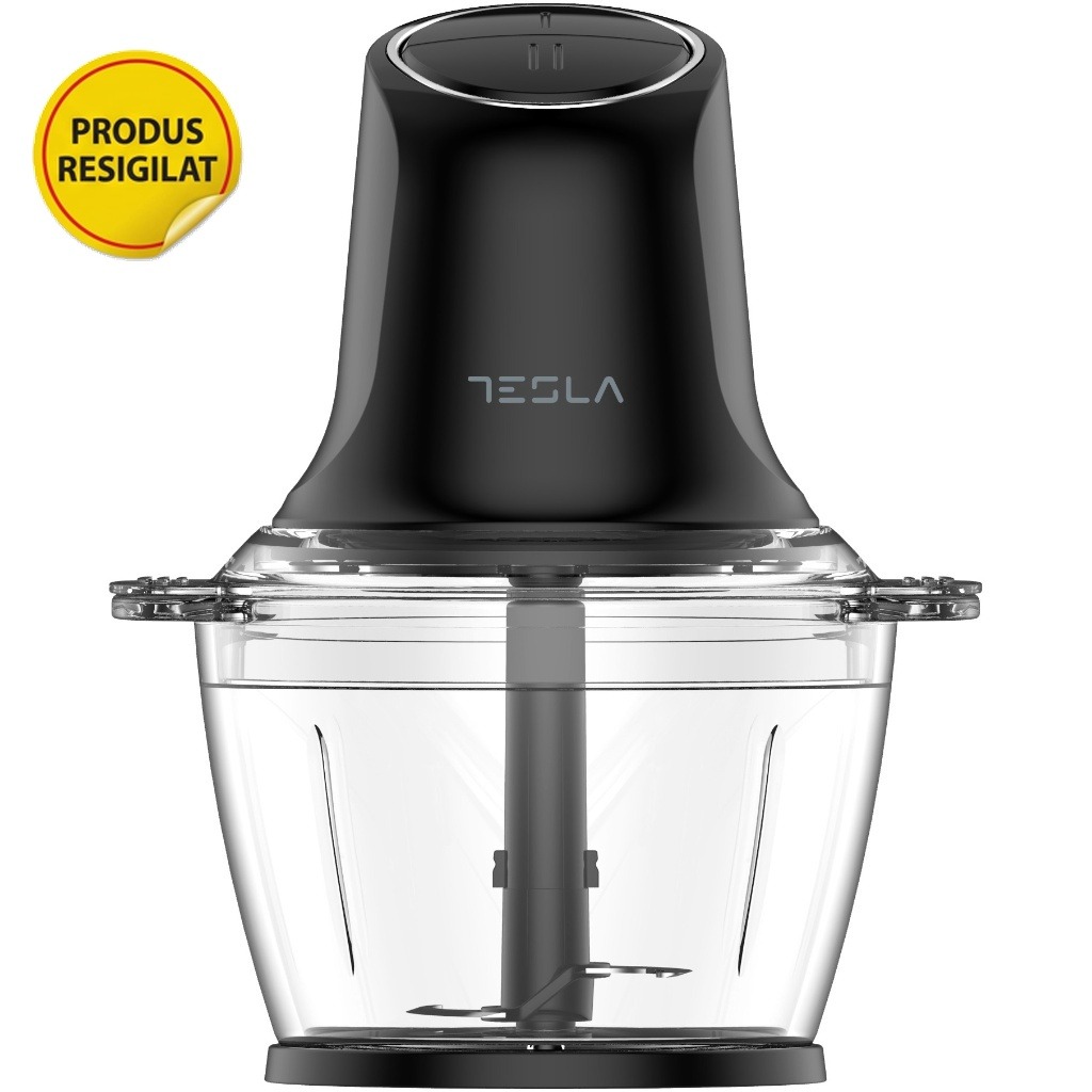 RESIGILAT - Tocator Tesla FC300B, 500W, bol sticla 1L, 2 viteze, negru