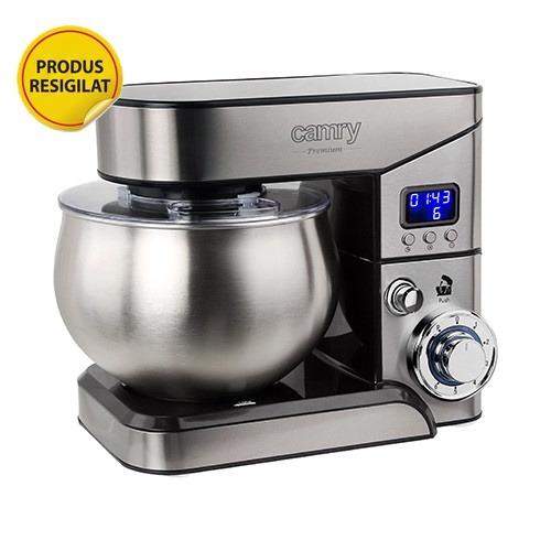 RESIGILAT - Mixer Planetar Camry CR 4223 , Putere 2000 W, Capacitate bol 5 Litri