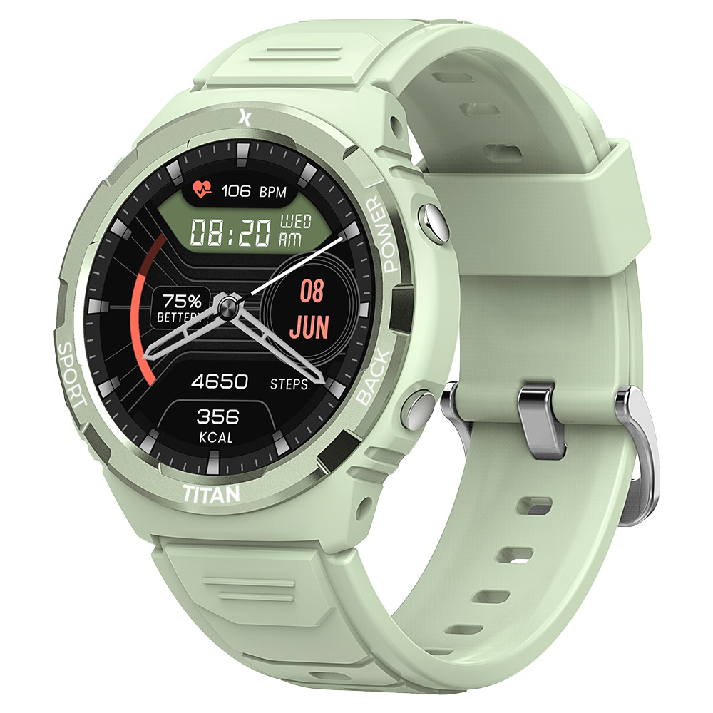 Smartwatch Maxcom Titan Valkiria, 48x45.3x13.2mm, 300mAh, IP69, verde