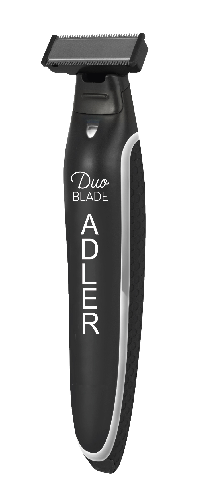 Aparat hibrid de barbierit si tuns barba Adler AD 2922, 3 piepteni, acumulator, lumina LED, negru