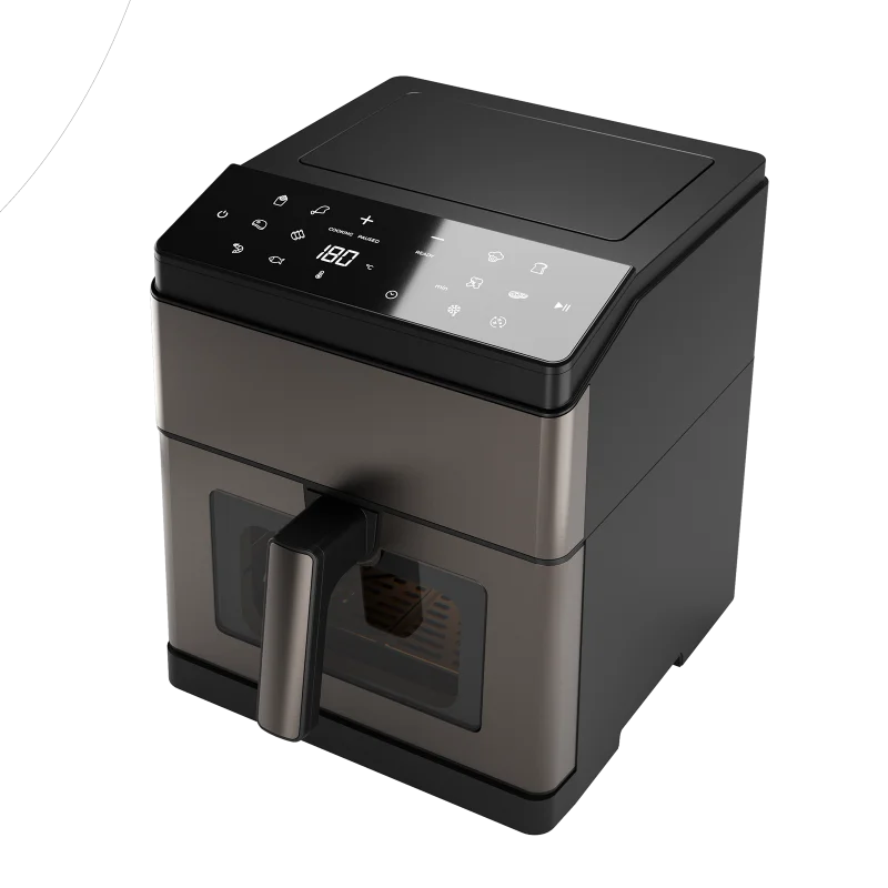 Friteuza Aiwa AFR-8000, 8L, 1800W, 12 programe, display digital, 80°C - 200°C, timer 60 minute