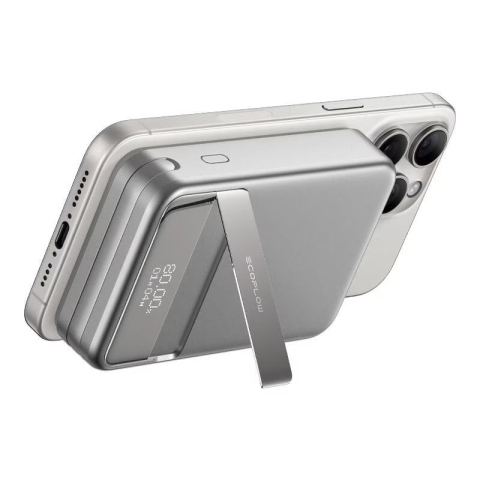 Baterie externa EcoFlow RAPID, 10000mAh, 65W, argintiu, 108x70x22.9mm
