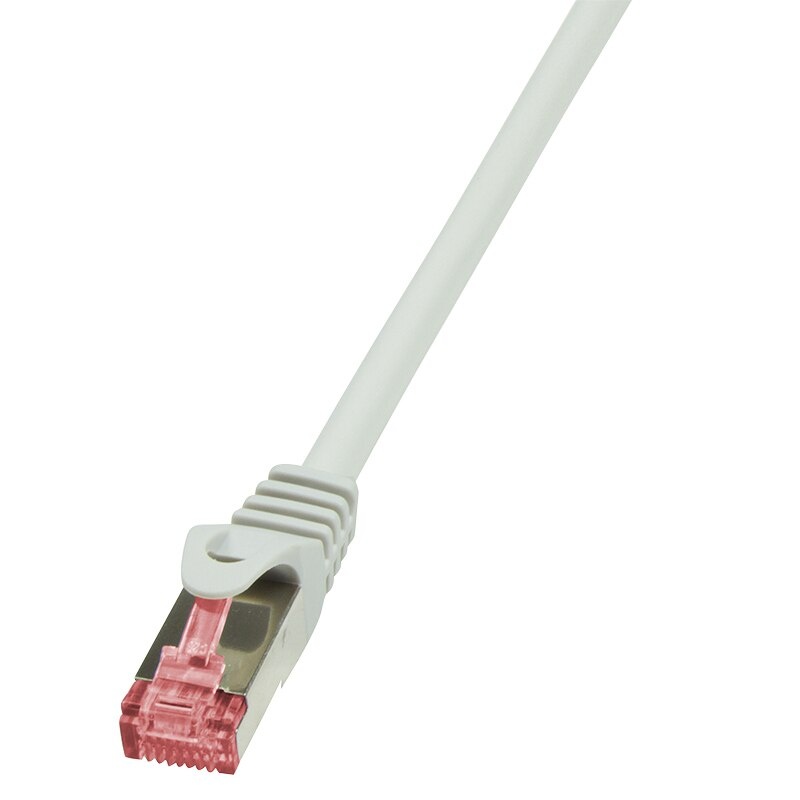 Cablu S/FTP LOGILINK Cat6, LSZH, cupru, 20 m, gri, AWG27, dublu ecranat CQ2112S