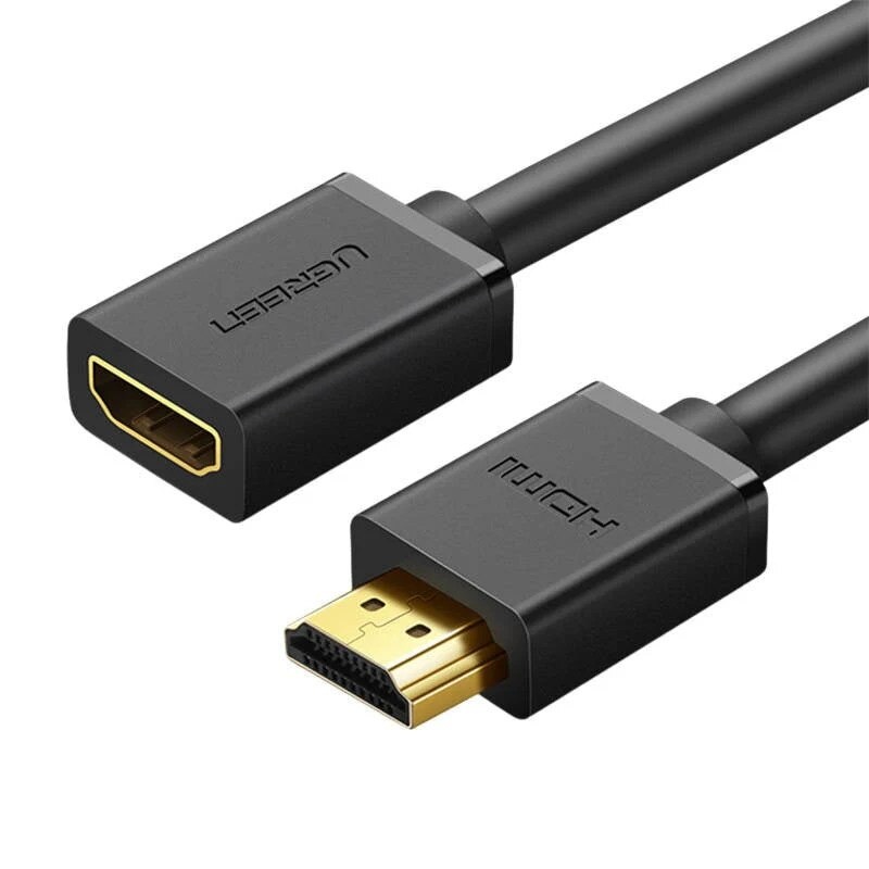 Cablu video prelungitor Ugreen, „HD107” HDMI (T) la HDMI (M), rezolutie maxima 4K UHD