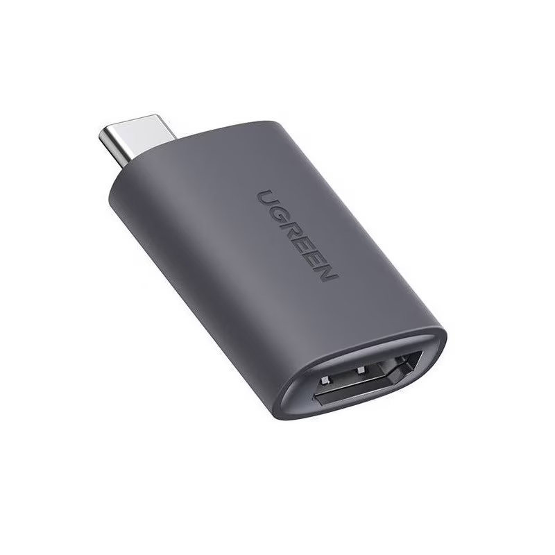 Adaptor video UGREEN US320 USB-C tata - HDMI mama, 4K, 60Hz, aluminiu, Gri