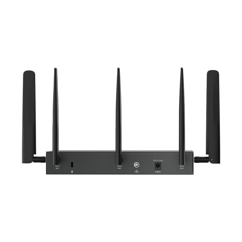 Router VPN Wireless TP-LINK ER706W-4G, AX3000, Multi-WAN, 4G+ Cat6, Omada Mesh, Wi-Fi 6