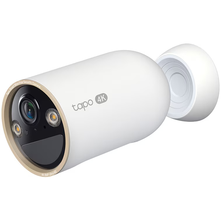 Camera de supraveghere TP-Link Tapo C460, 8MP, 4K, 3840×2160, Starlight Color Night Vision, Two-Way Audio, Detectie AI, alarma luminoasa si sonora, acumulator, montare fara cabluri, baterie 10000mAh, IP66