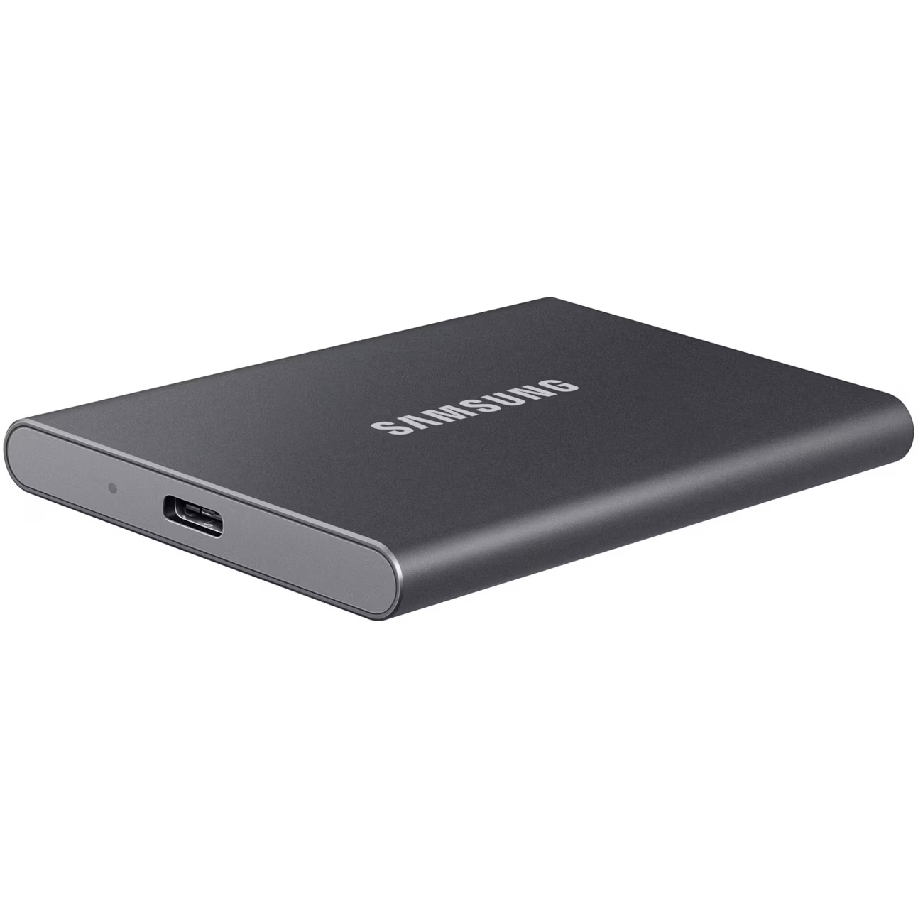 SSD extern Samsung T7 portabil, 1TB, USB 3.2, Titan Grey