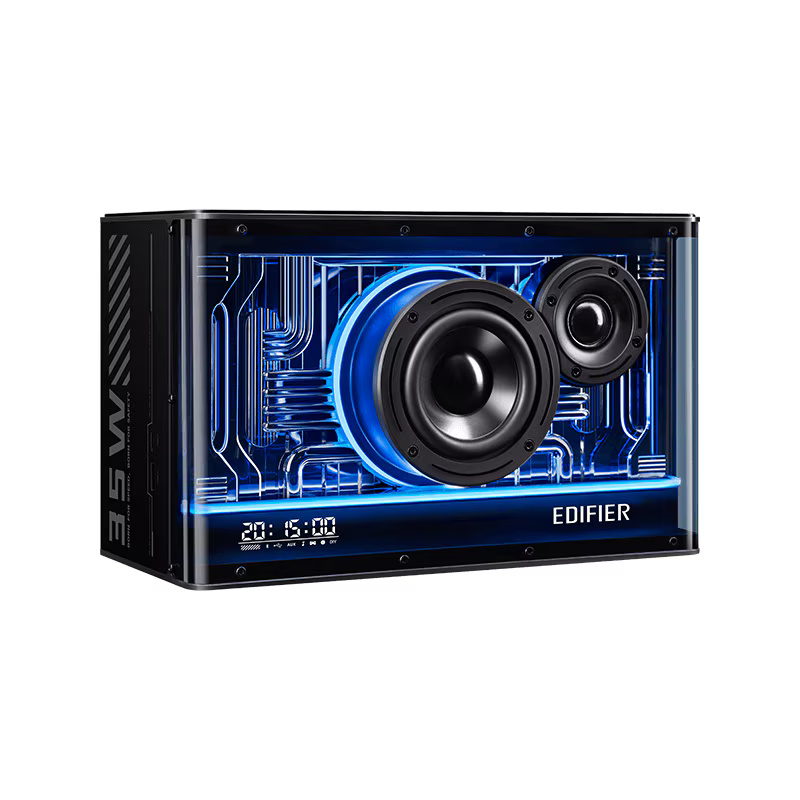 Boxa, Bluetooth de birou Edifier QD35 cu incarcator GaN, negru