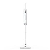 Mop cu abur Aeno ASM0001, 1200 W, 7 duze incluse, timp de functionare de pana la 38 de minute, rezervor de apa detasabil de 380 ml, 110°C abur, 27 g/ min, recipient pentru dezinfectant, 1.3 kg, alb