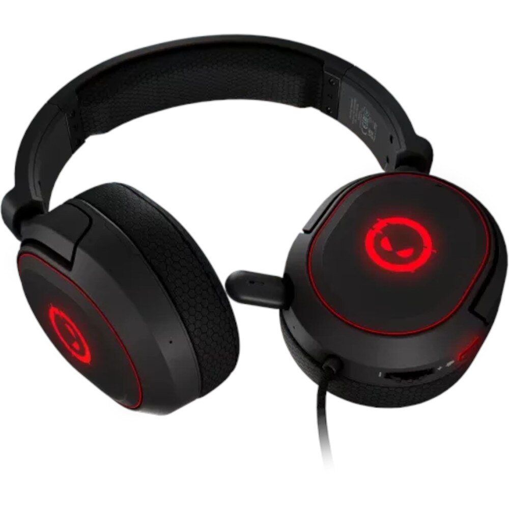 Casti Gaming cu Microfon Lorgar KAYA 460, 32 Ohm, Negru
