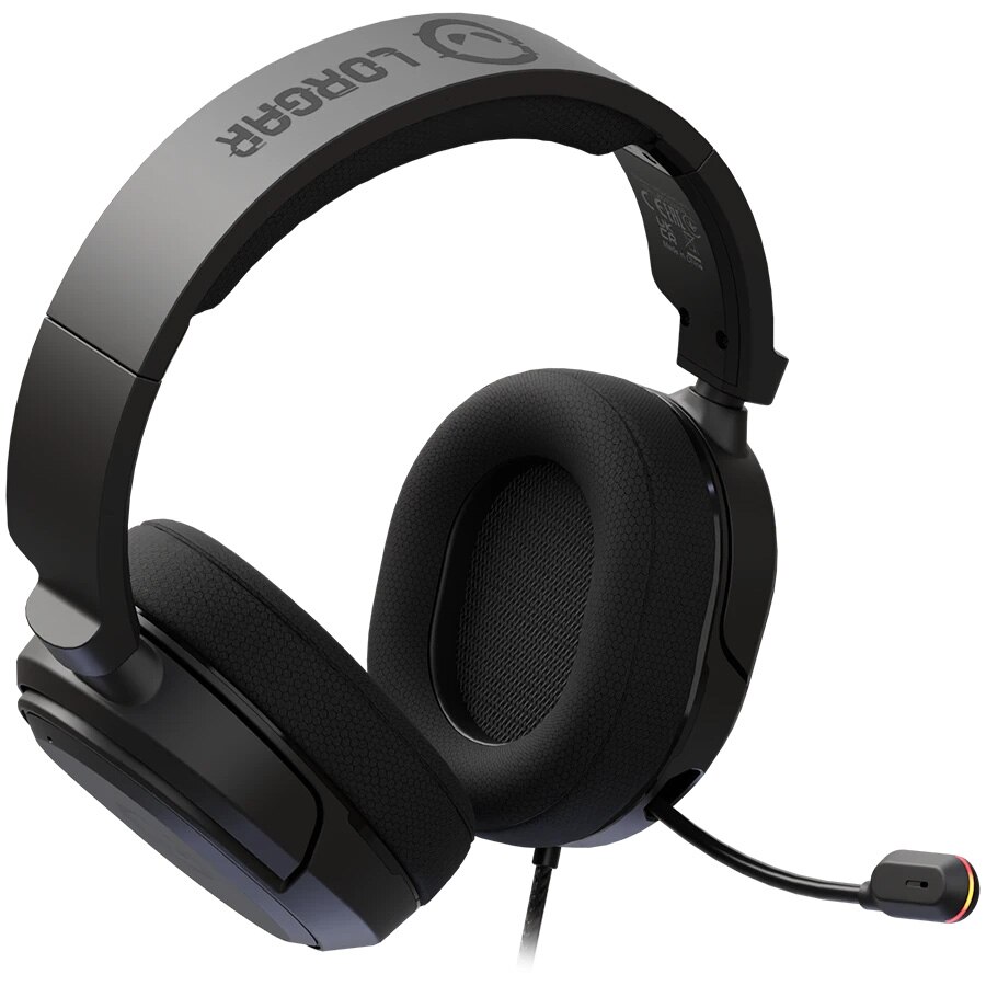 Casti gaming Lorgar Kaya 360 USB 2m Black