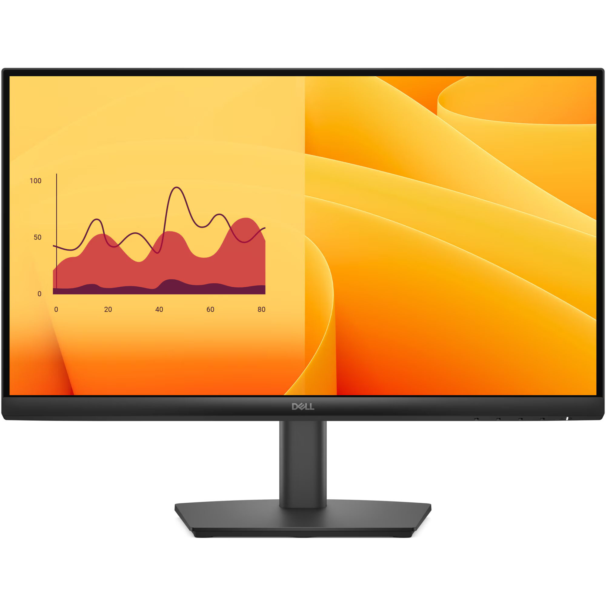 Monitor LED VA DELL E2225HM 21.5'', FHD, 100Hz, 5ms, HDMI , Display Port, VGA, VESA