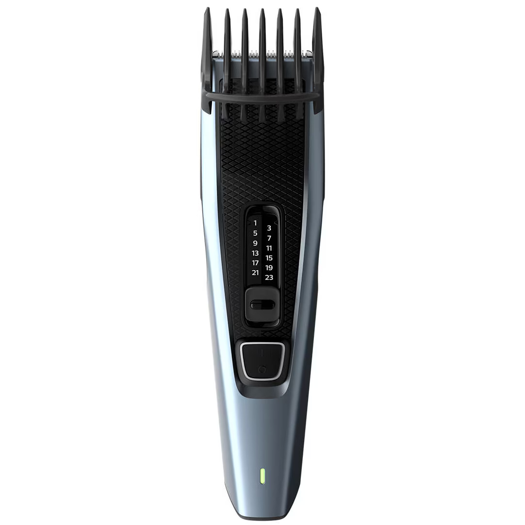 Aparat de tuns PHILIPS HC3530/15, pieptene ajustabil, 0.5-23mm, 13 trepte, 75 min, Negru/Gri