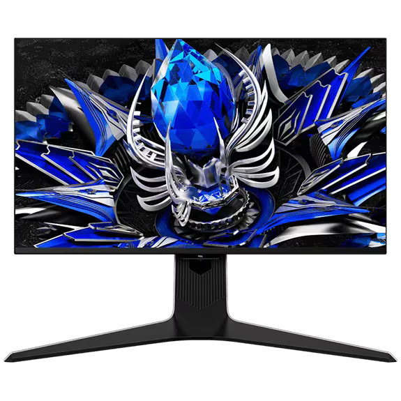 Monitor Gaming QD-Mini LED TCL 27R83U, 27", 4K UHD (3840x2160), 160Hz, 1ms GTG, AMD FreeSync™ Premium, NVIDIA G-Sync™ Compatible, HDR1400, Ambient light, Pantone Validated, Boxe 3W x2, KVM, USB Type-C 90W, Hub USB, 2x HDMI, Display Port, Pivot, alb/negru