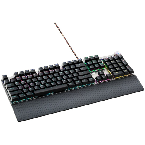 Tastatura Gaming Canyon Nightfall GK-7, RGB, US, Gri