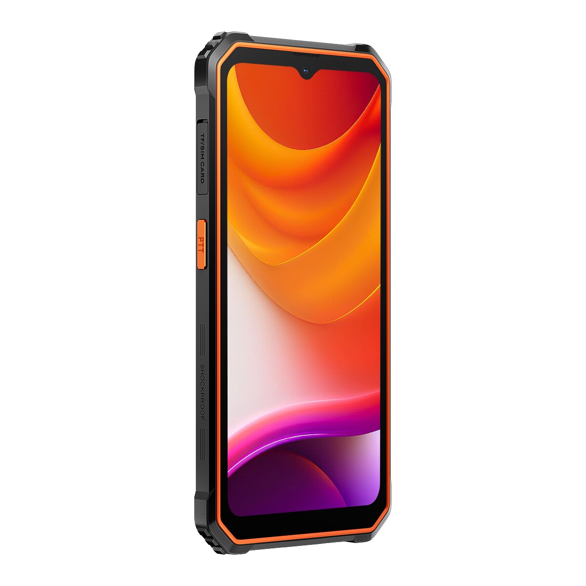 Telefon mobil Blackview BV4800 SE, 4G, Rezistent la praf/anti-picatura/impermeabil, 12GB Ram(4GB + 8GB extensibili), 128GB, Android 15, 5100mAh, NFC, Portocaliu