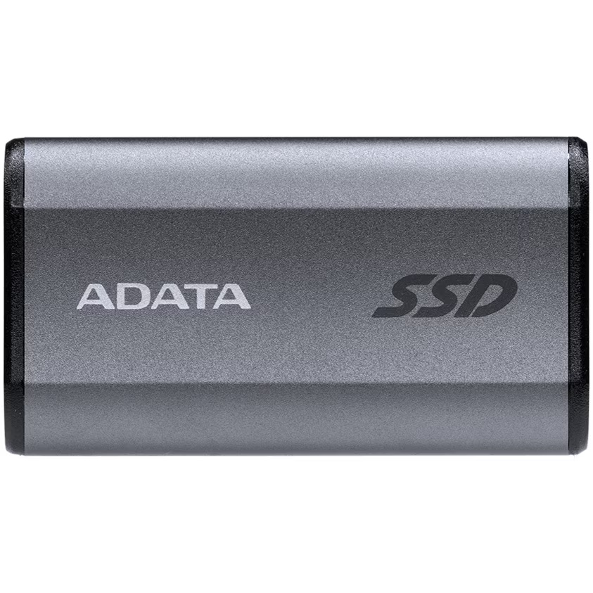 SSD extern ADATA SE880 RGB, 500GB, USB 3.2 Gen2 x2 Type-C, gri