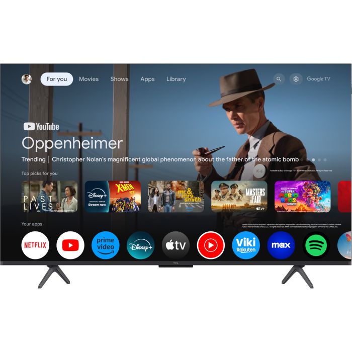 Televizor Mini LED TCL 127 cm (50") 50C61KS, Ultra HD 4K, Smart TV, CI+