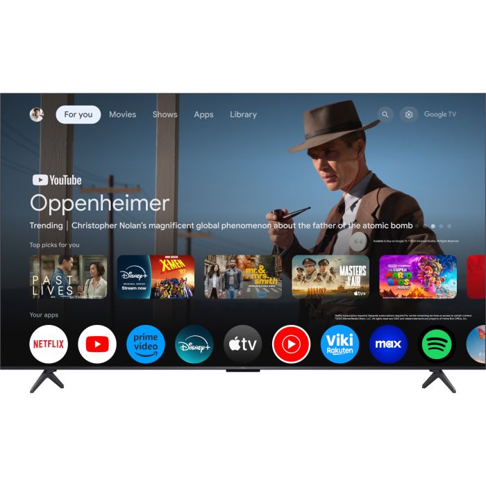 Televizor Mini LED TCL 190 cm (75") 75C61KS, Ultra HD 4K, Smart TV, CI+