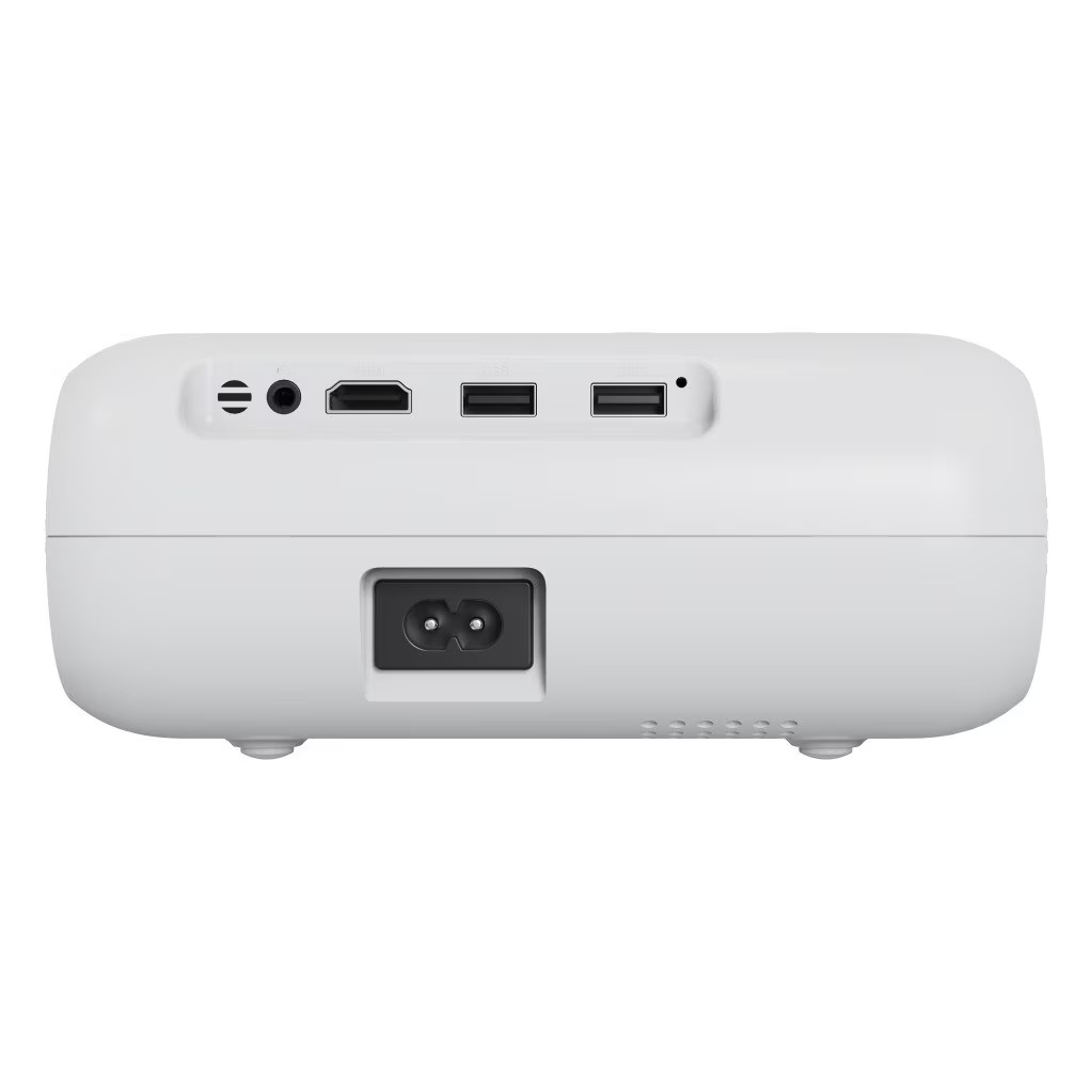 Videoproiector Technaxx TX-332, Smart, LCD LED, FullHD, Wi-Fi, Bluetooth, 2x USB, HDMI, AUX, Preinstalat Netflix, YouTube, Prime video, 3W, proiectare intre 40"/120", Telecomanda, Alb