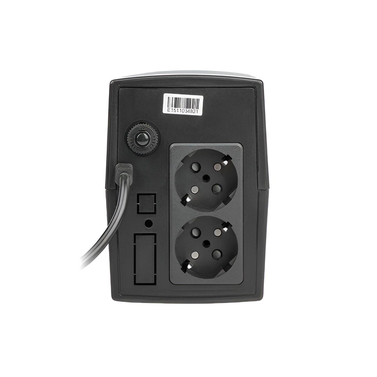 UPS Energenie EG-UPS-B650, 650VA, 390W, 1 baterie, negru, 100x140x280mm