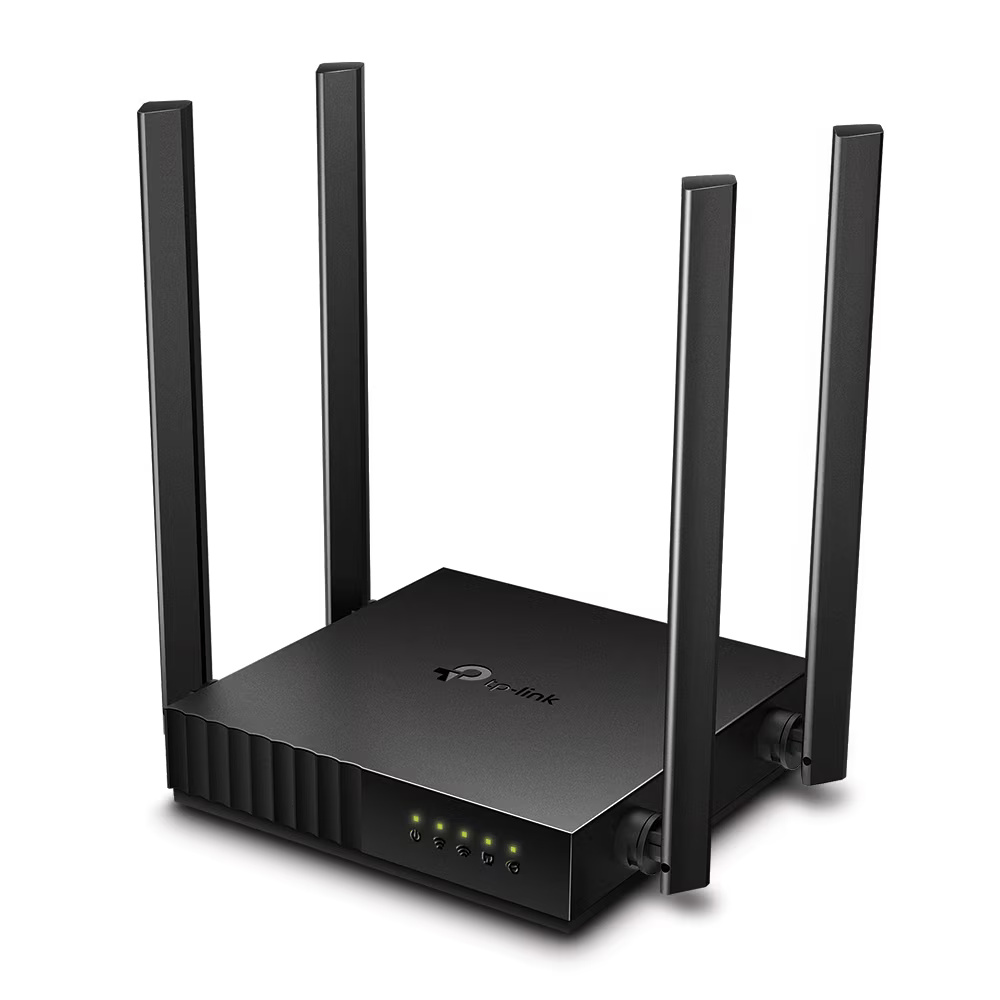 Router fara fir TP-Link Archer C54 AC1200, Dual band, 4 antene