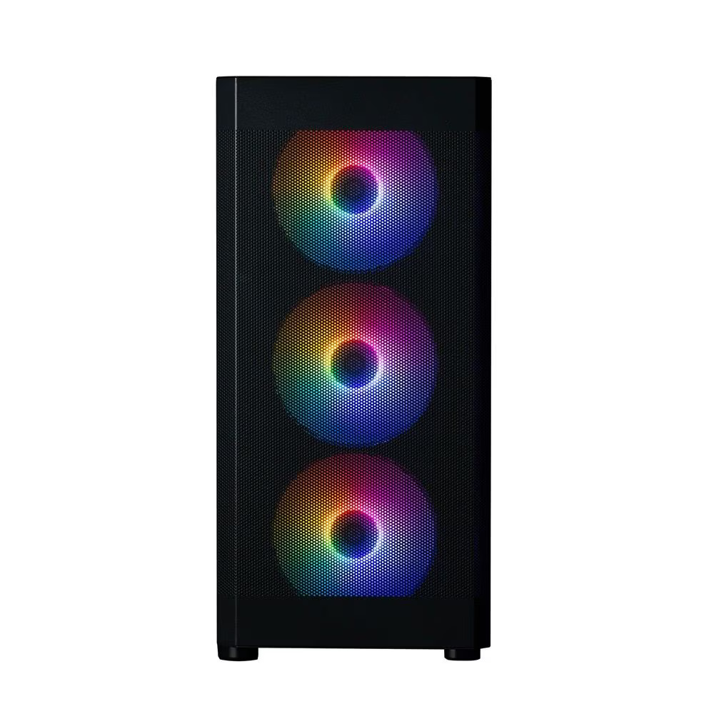 Carcasa Middle Tower Zalman i4 TG, RGB, Negru