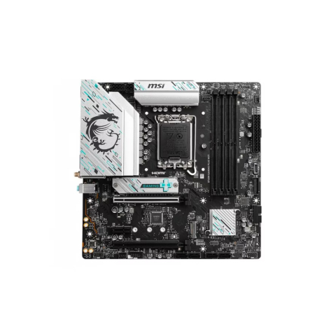 Placa de baza B760M GAMING PLUS, MSI, WIFI, Micro ATX, Negru