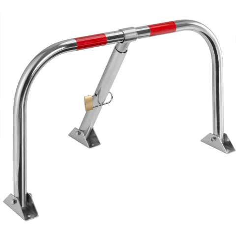 Bariera parcare, 800 x 470 x 440 mm, Gri modern