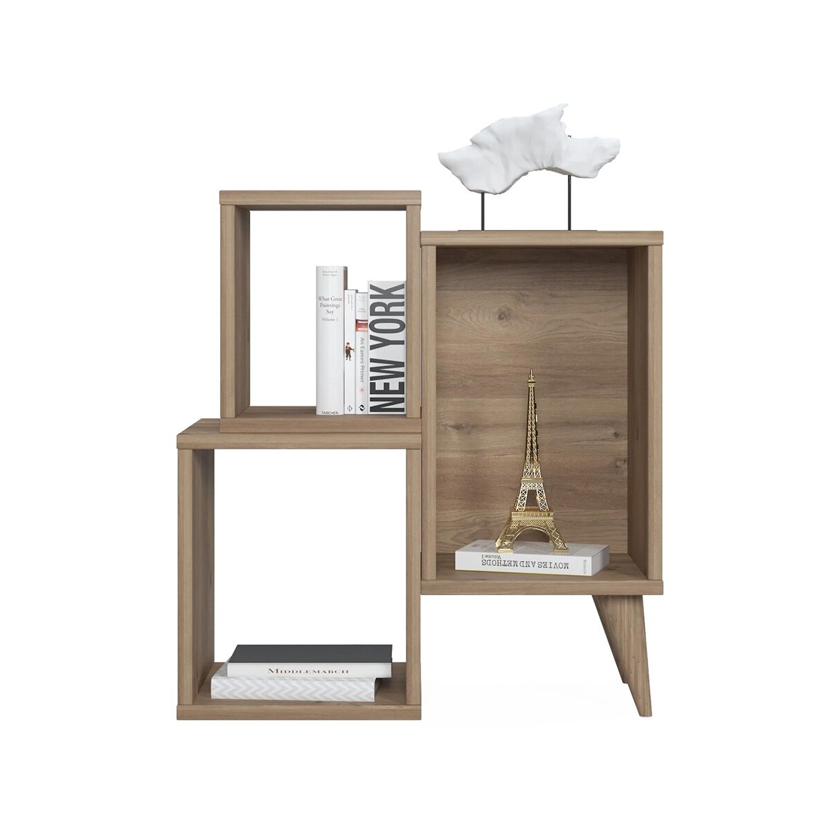 Biblioteca Mabel, Stejar, 60 x 27 x 65 cm