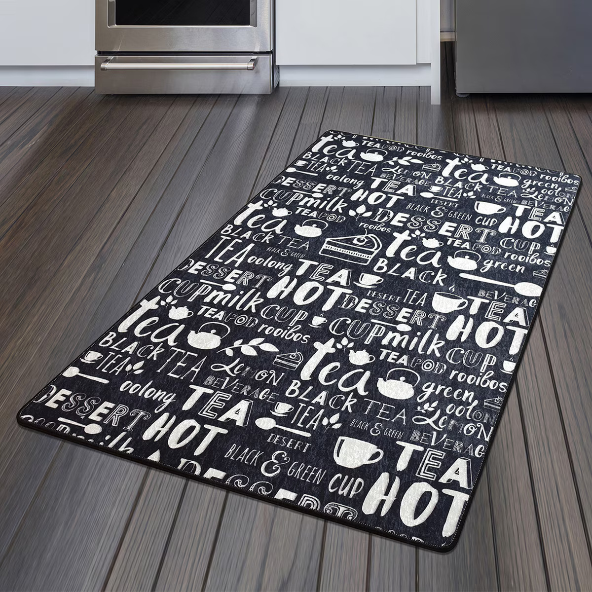 Covor bucatarie Hot Tea DJT, 80 x 150 cm, Bej