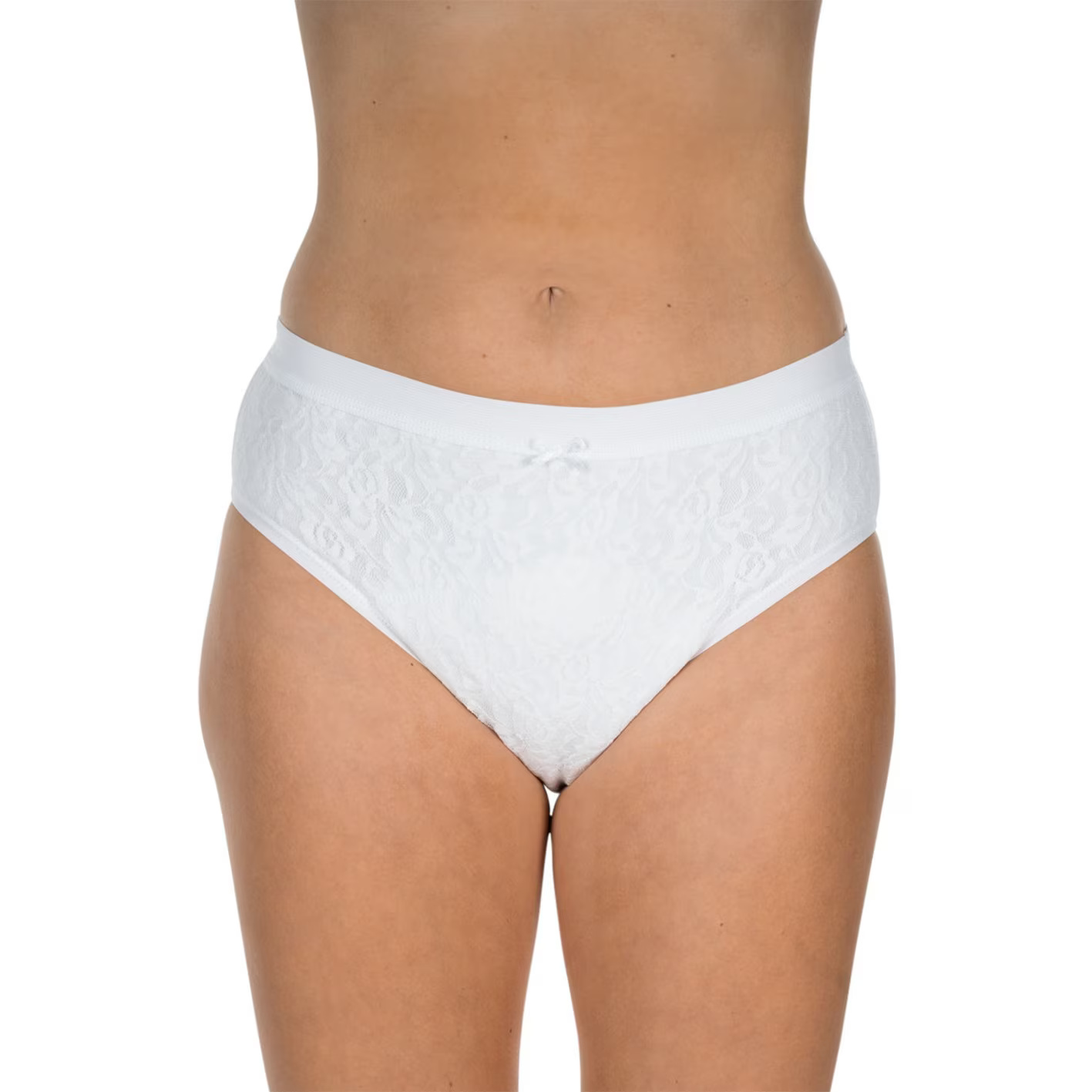 Chilot dama menstruali/incontinenta nivel 2/5 Suprima Bumbac Alb Mar XL