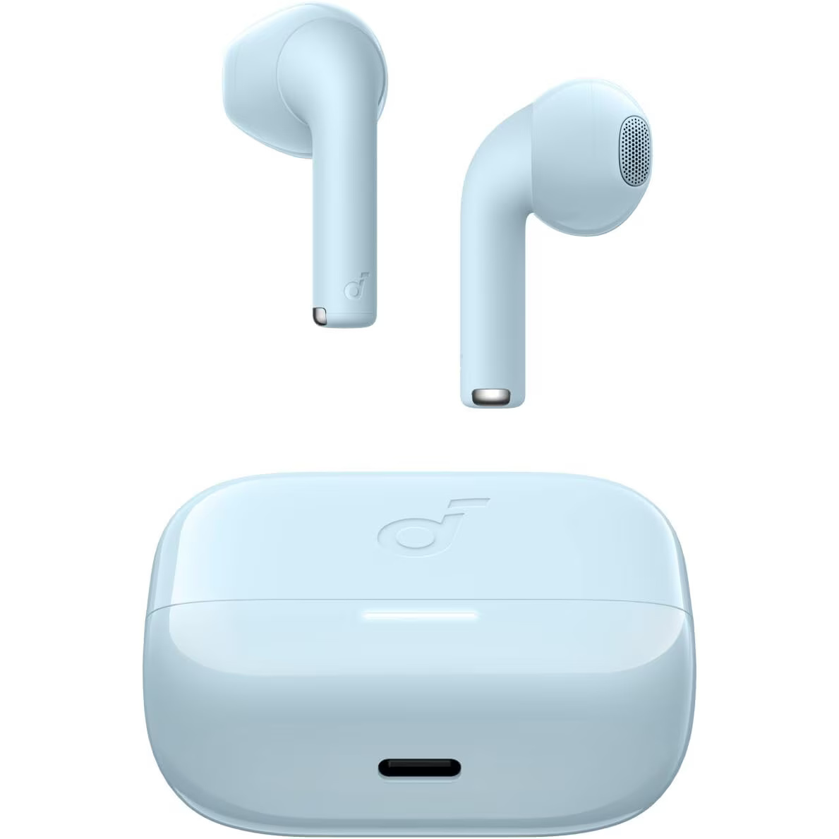 Casti In-Ear Anker Soundcore K20i, Wireless, Bluetooth 5.3, BassUp, IPX5, Autonomie 36 ore, Albastru