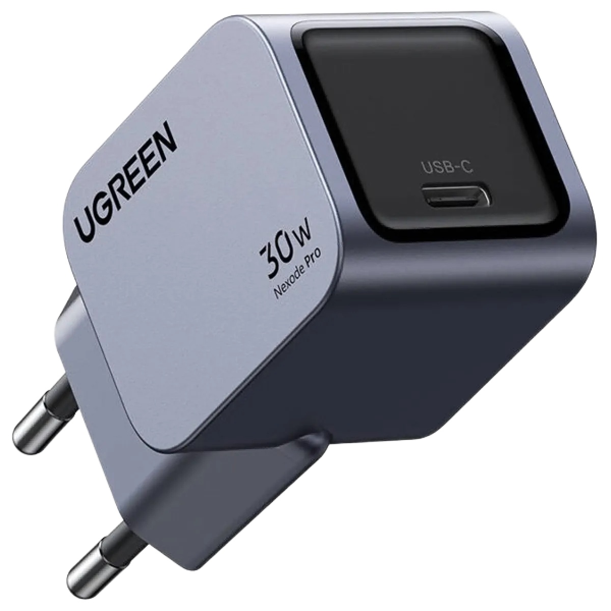 Incarcator retea UGREEN Nexode Pro 30W USB-C GaN Fast Charger EU, 1 x USB-C, Gri