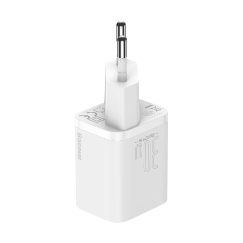 Incarcator telefon, Baseus, 30 W, Alb
