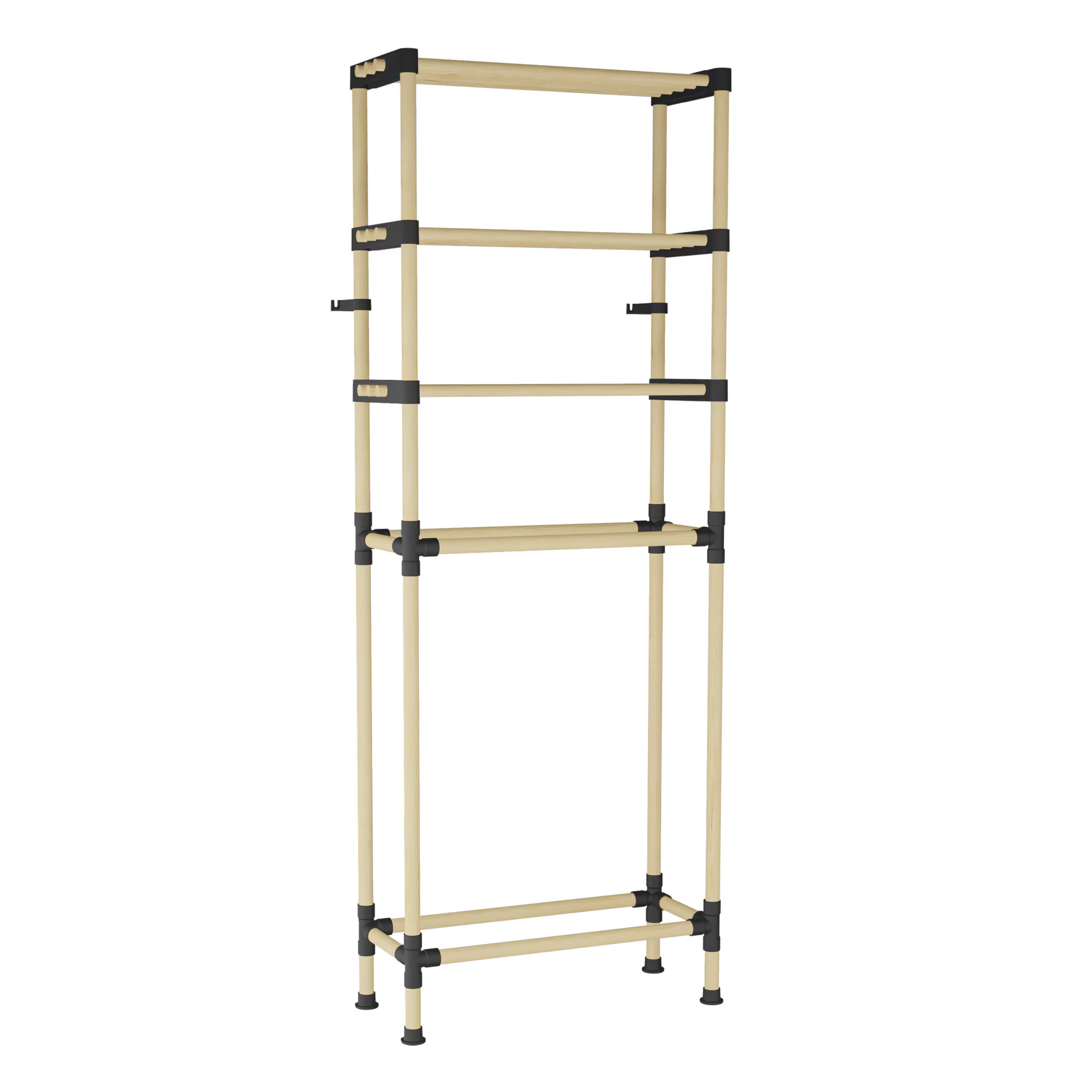 Raft modular cu cos de rufe, SEOWOOD, SEO-8171, 141 cm