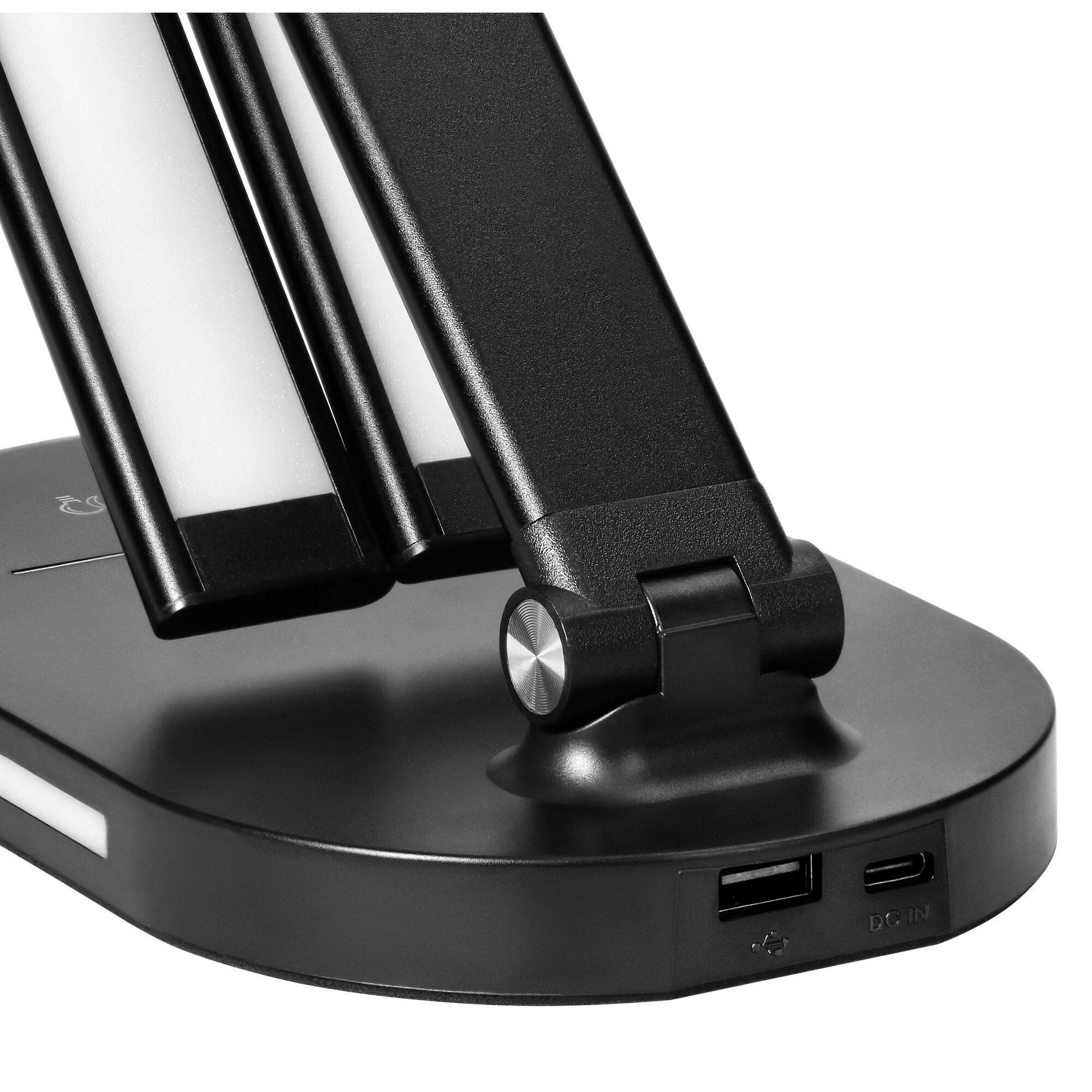 Lampa birou Virone ERGO LED, 8W, 400lm, multicolor, 41cm, cu incarcator USB
