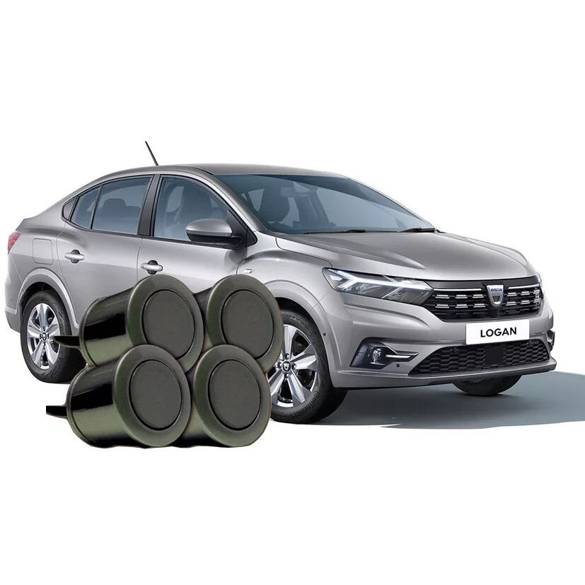 Senzori de parcare Direct 9410F-FDG, pentru spate, cu buzzer, diametru celule 18, 5mm, pentru orice tip de autovehicul inclusiv pentru masini cu roata de rezerva la exterior