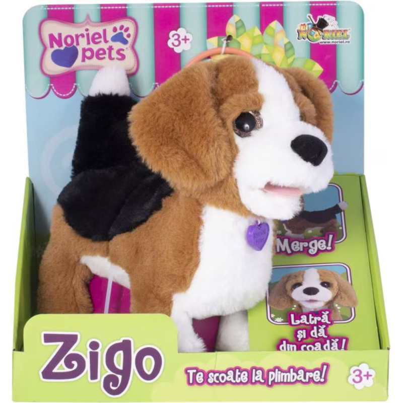 Jucarie de plus Zigo catelusul Beagle Noriel
