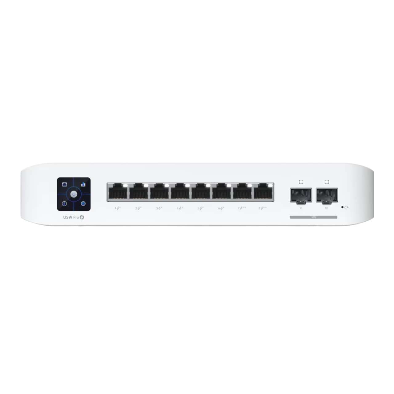 Switch cu management, Ubiquiti, 8 x RJ45, 1000 Mb/s, 120 W, alb