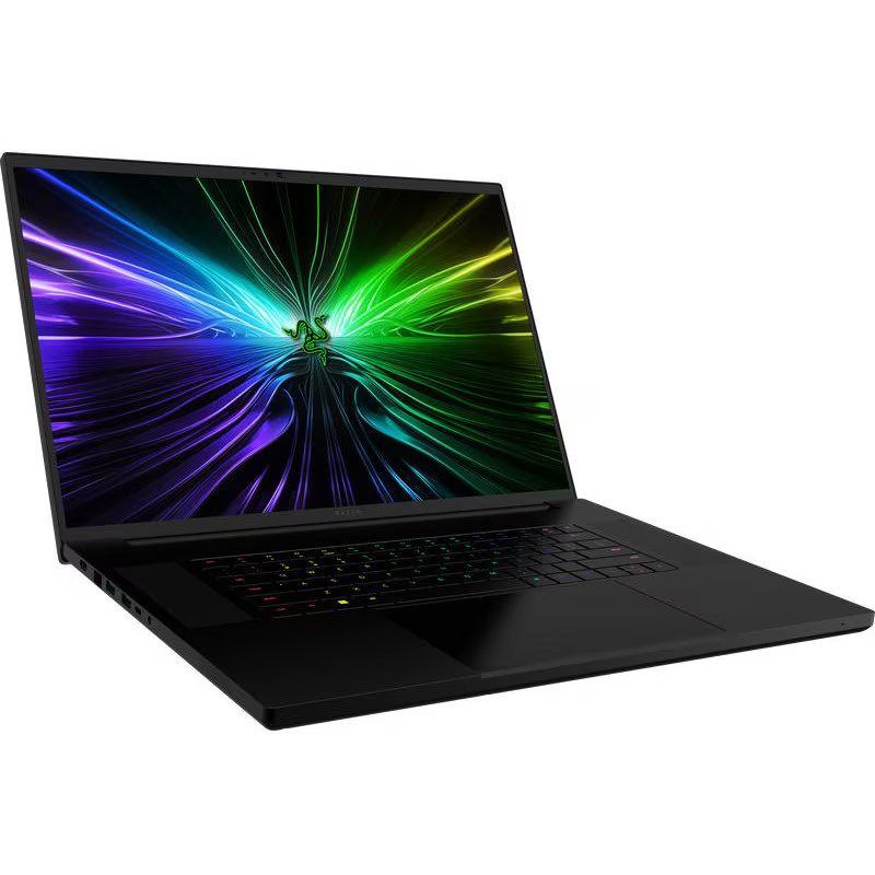 Laptop Razer Blade 18 RZ09-05298ER3-R3E1, 18 inch 3840 x 2400, Intel Core Ultra 9 275HX 24 C / 24 T, 2.7 GHz - 5.4 GHz, 40 MB 24 MB cache, 28 W, 32 GB RAM, 1 TB SSD, Nvidia GeForce RTX 5080, Windows 11 Home, Negru