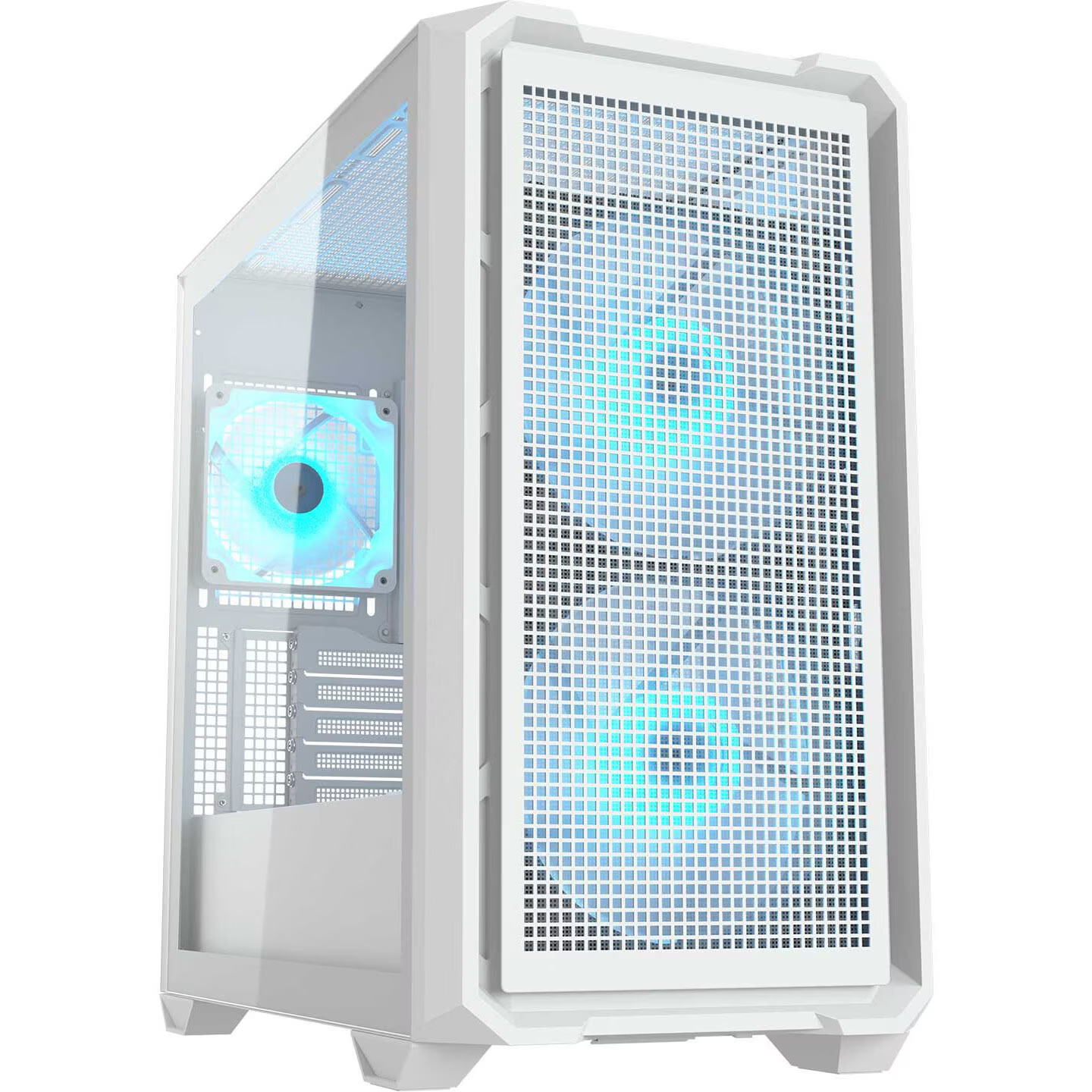 Carcasa computer COUGAR MX600 Mini RGB, Alb, Mini Tower