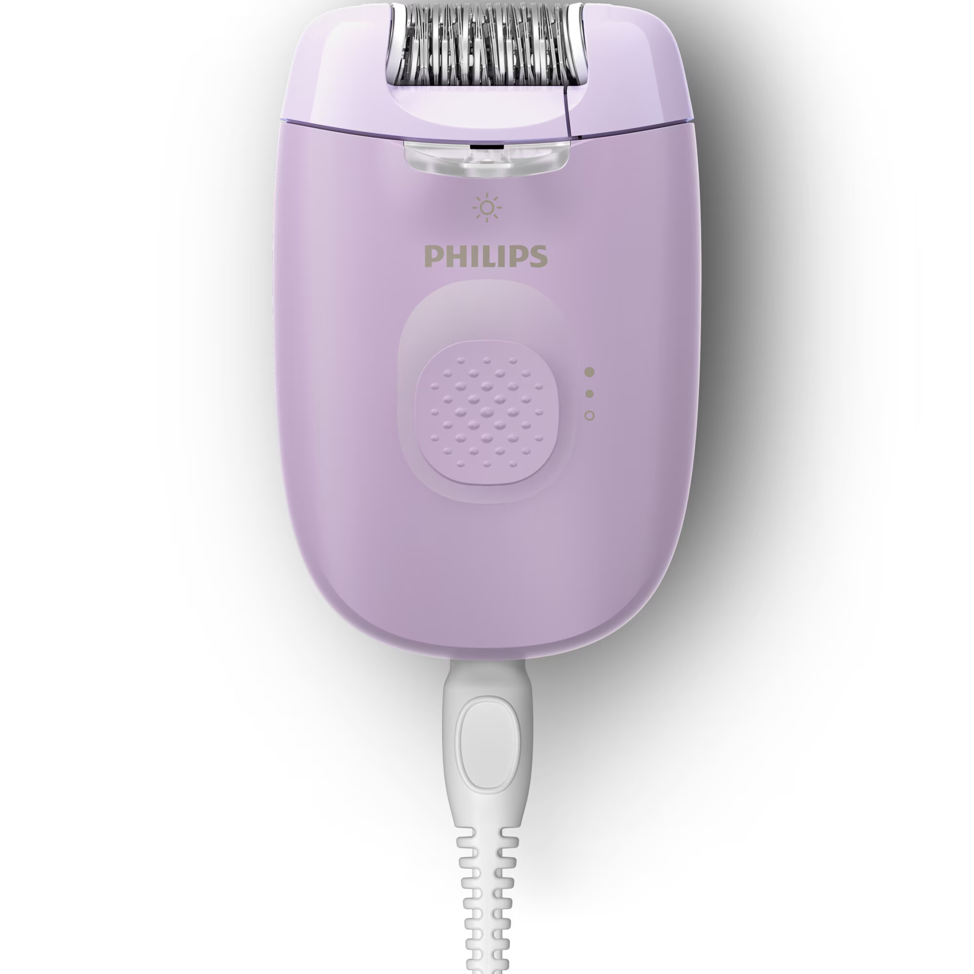 Epilator Philips Seria 4000 BRE257/00, 2 setari de viteza, cap de epilare lavabil, 4 accesorii, Lila