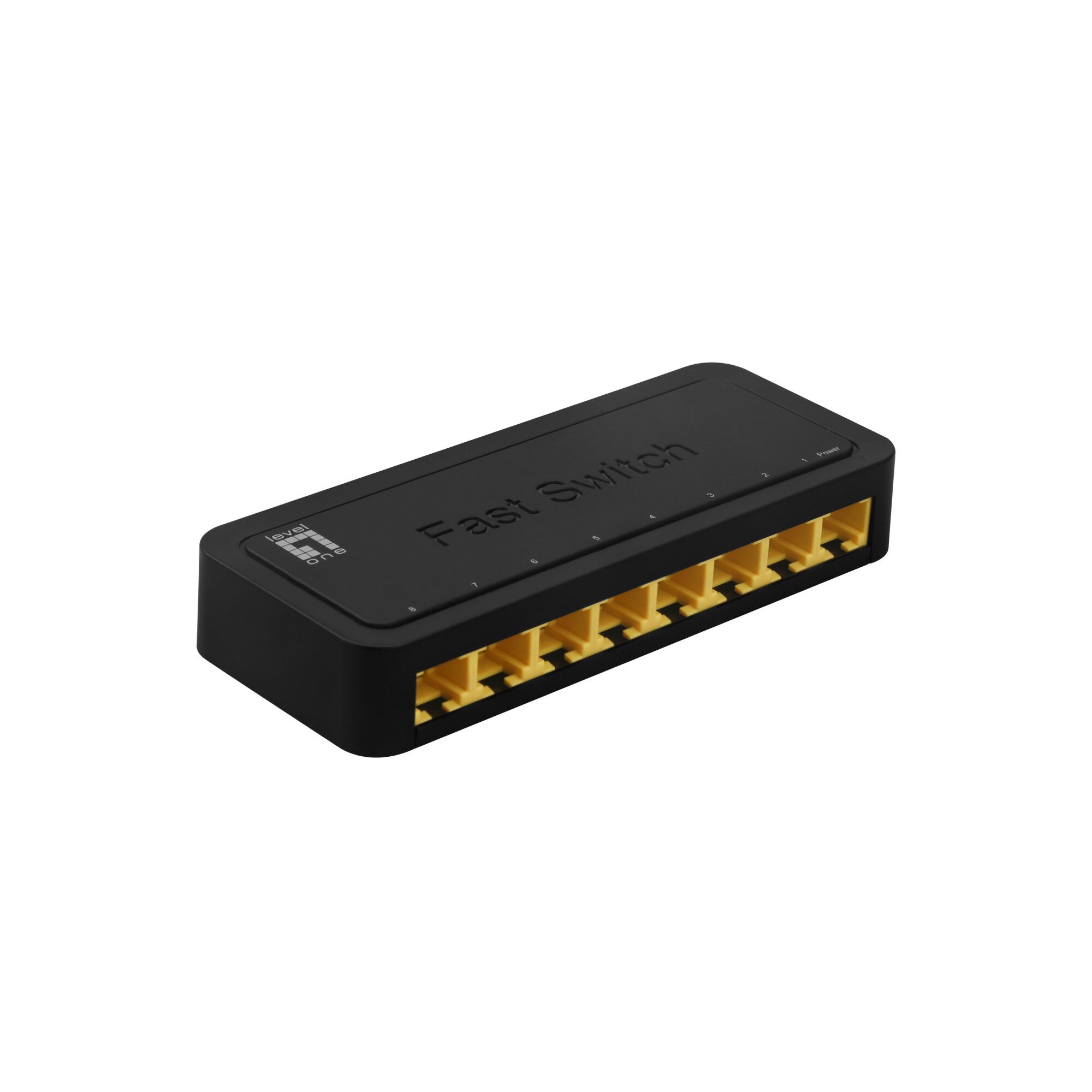 Comutator, LevelOne, model 8x FE FEU-0812, plastic