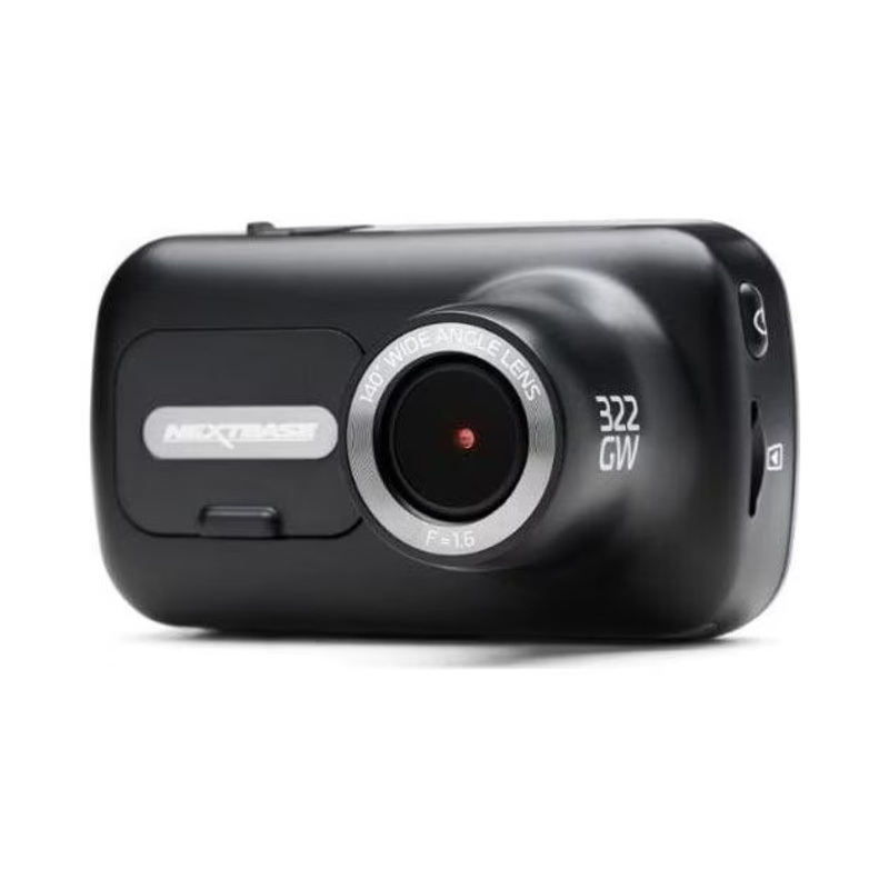 Camera auto DVR Nextbase 322GW, 1080P, 140° unghi de vizualizare, ecran tactil 2,5 inch