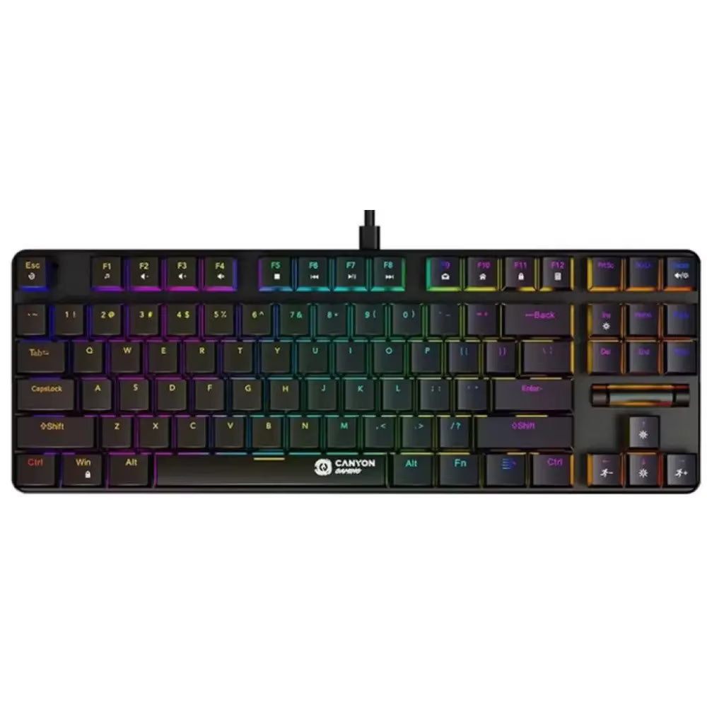 Gaming GK-50 TKL Cometstrike RGB MX Red Linear Switch Mecanica