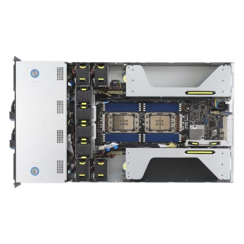 Server ASUS ESC4000A-E11, Rack 2U, fara procesor, fara memorie, 8 x SFF, Fara sistem de operare