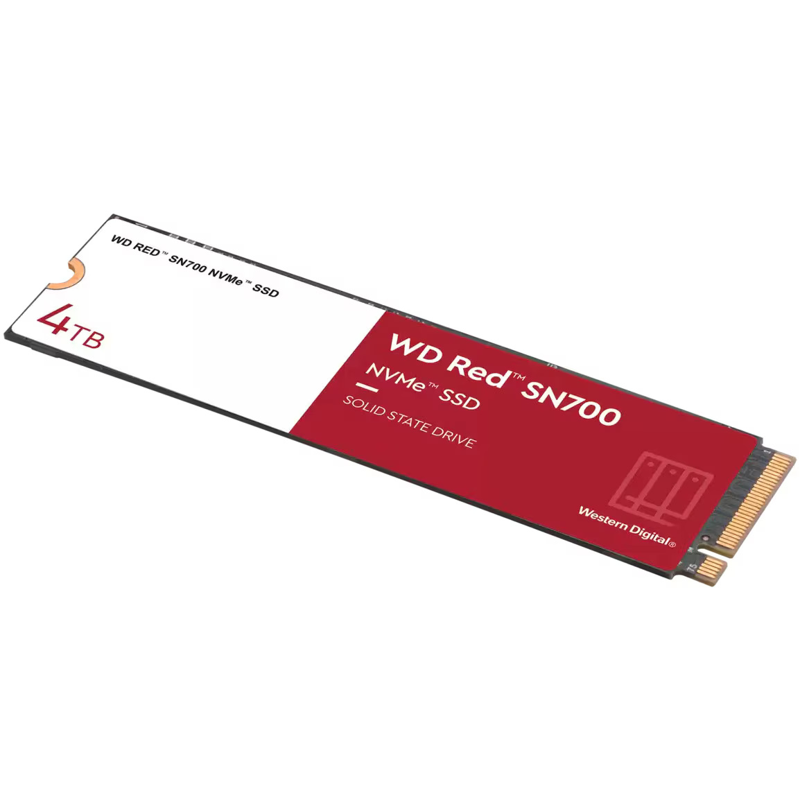Solid State Drive (SSD) WD RED SN700, 4TB, NVMe™, M.2.