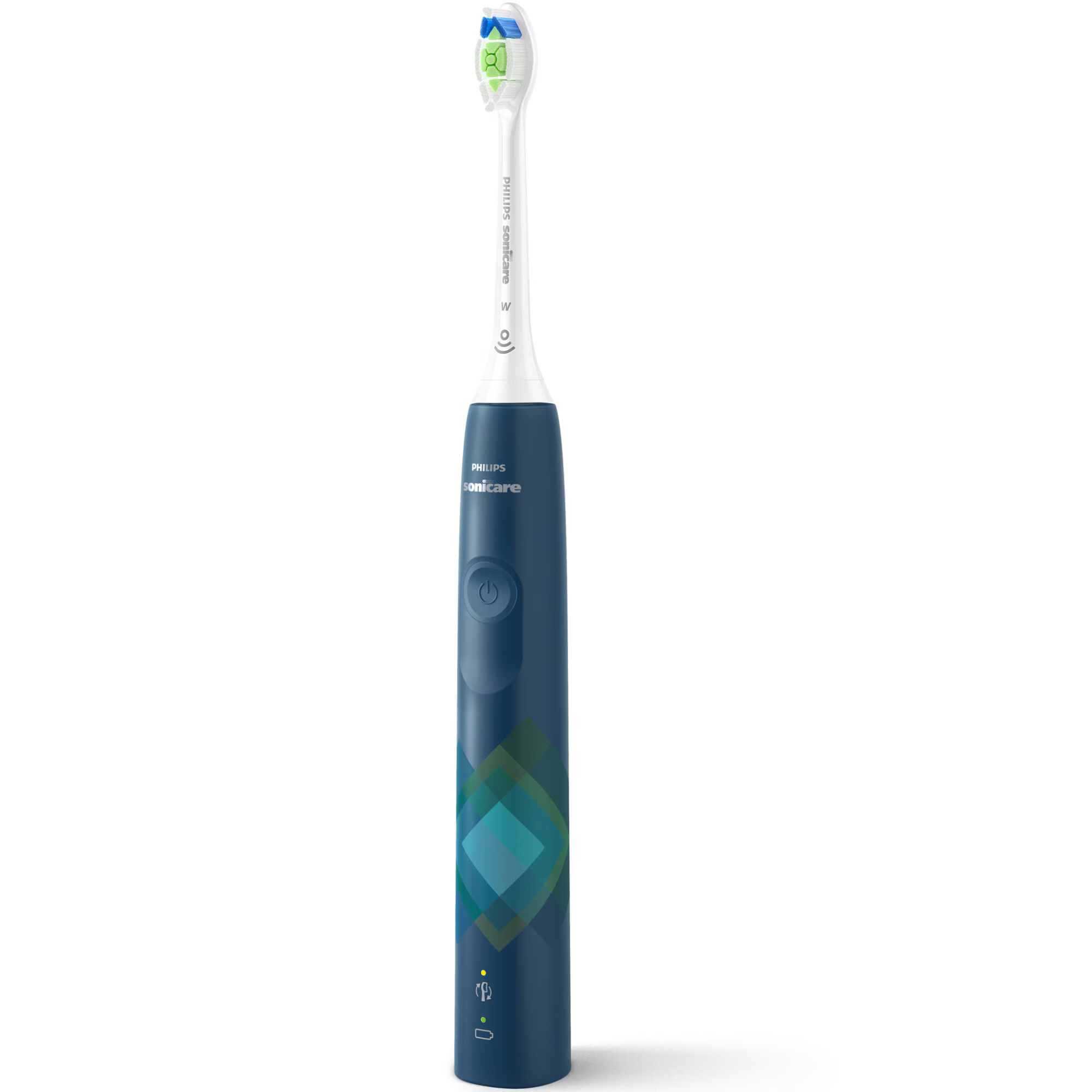 Periuta de dinti sonica electrica Philips Sonicare Seria 4100 HX3689/42, 31000 miscari/minut, 1 mod de curatare, 2 intensitati, senzor presiune, functii BrushSync &amp; SmartTimer, 1 cap de periere, Malibu